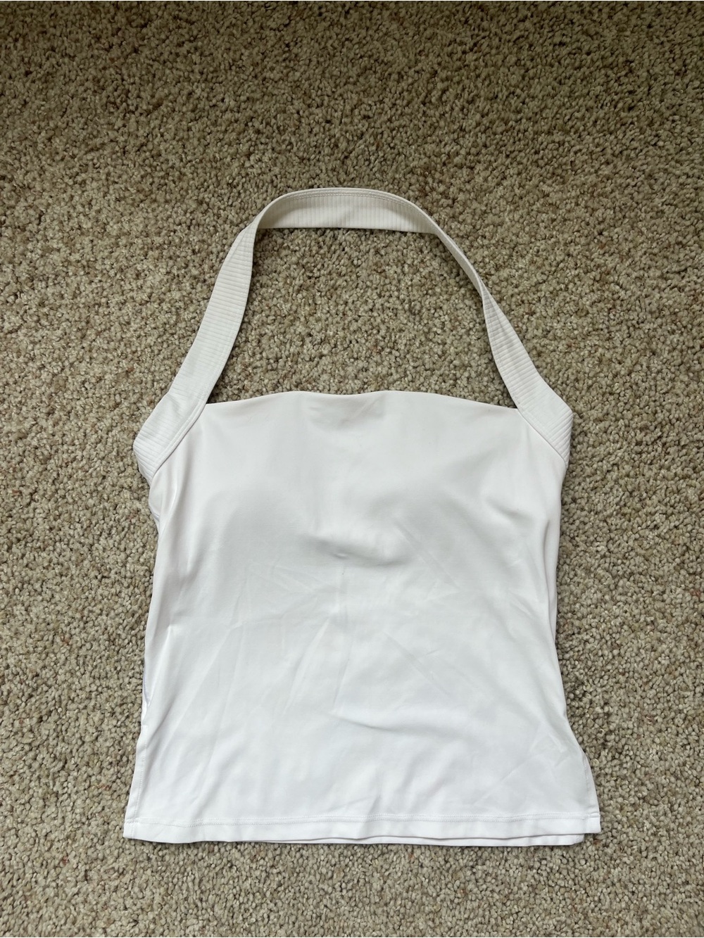 Aerie Offline White Halter Tank Top